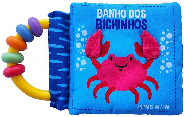 Livro Chocalho - Banho dos Bichinhos