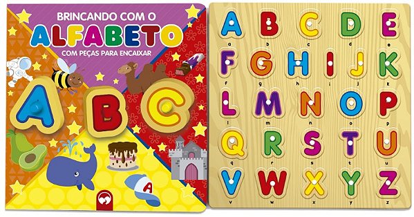 Brincando com o Alfabeto: Pecas para Encaixar