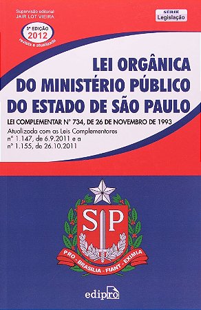 Lei Organica do Ministerio Publico do Estado de Sao Paulo