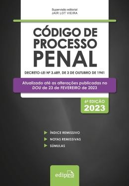 Codigo de Processo Penal 2023: Mini