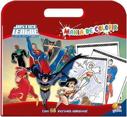 Mania de Colorir: Justice League