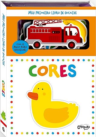 Meu Primeiro Livro de Encaixe: Cores, Vol.1