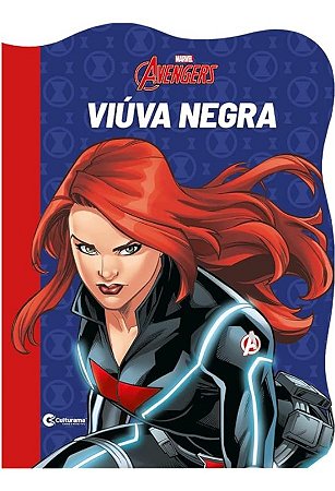 Livro Recortado Marvel - Viúva Negra