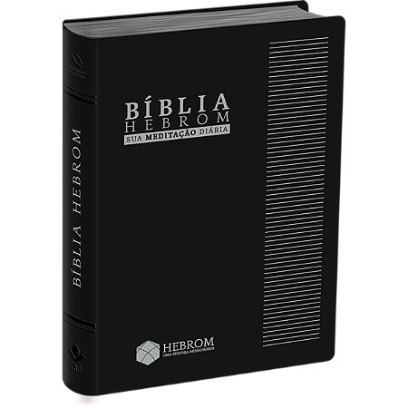 Bíblia Hebrom: Sua Meditação Diária Naa - Preta