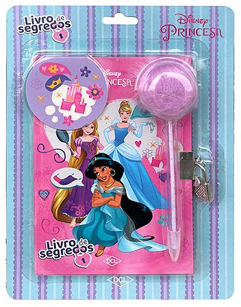 Livro de Segredos Disney Princesas