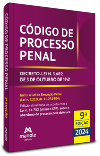 Codigo de Processo Penal: Decreto-lei N. 3.689, de 3 de Outubro