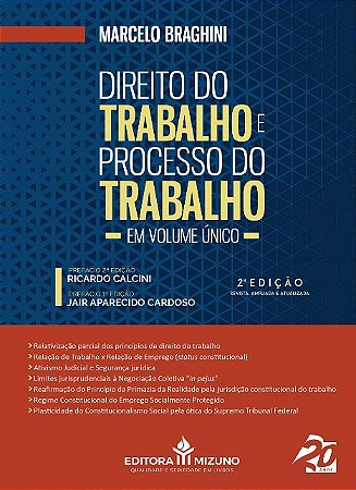 Direito do Trabalho e Processo do Trabalho em Volume Unico