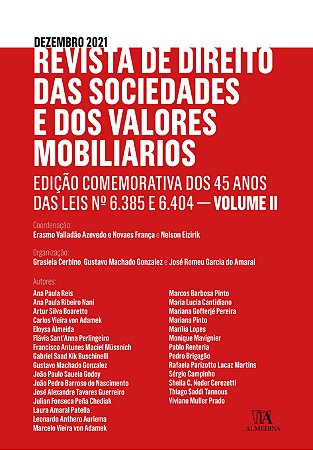 Revista de Direito das Sociedades e dos Valores Mobiliários