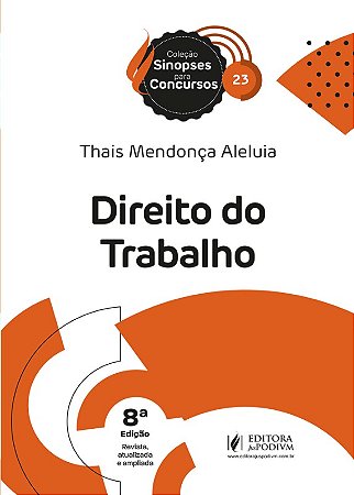 Sinopses para Concursos - V.23 - Direito do Trabalho