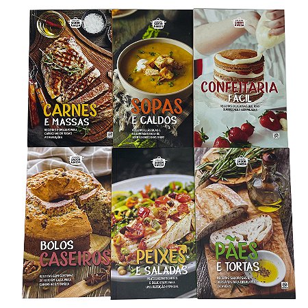 Kit - Coleção Sabor à Mesa - com 6 Libros