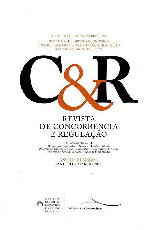 Revista de Concorrencia e Regulacao: Ano Ii - n 5
