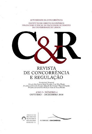 Revista de Concorrencia e Regulacao: Ano I - n 4