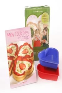 Kit - Mini Quiches e Tortas - Receitas com Alternativas de Ingredientes Fun