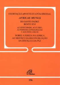 Africae Munus -  Exortacao Apostolica Pos-sinodal  - 196