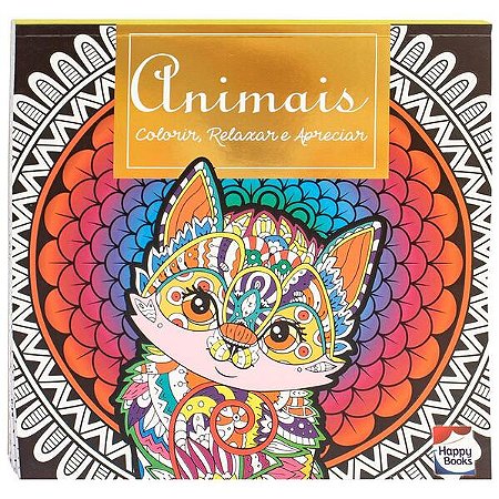 Colorir, Relaxar e Apreciar: Animais