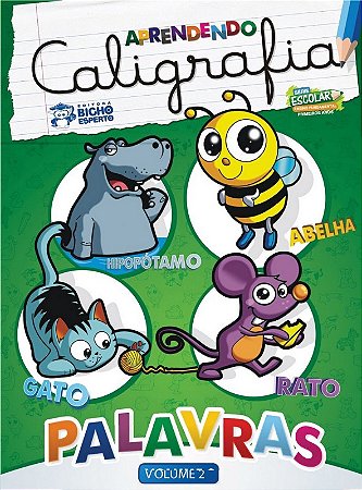 Aprendendo Caligrafia - Palavras