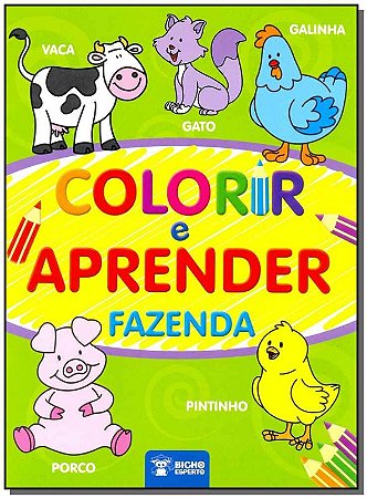 Colorir e Aprender - Fazenda