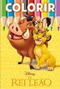 Disney - Colorir Medio - o Rei Leao