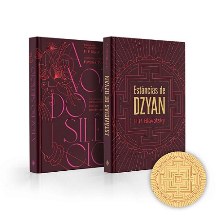 Kit Blavatsky + Adesivo (a Voz do Silêncio + Estâncias de Dzyan)