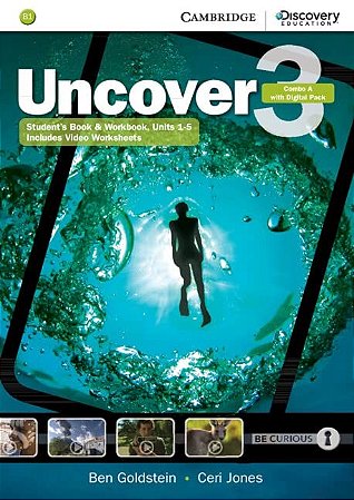 Uncover 3 Sb a W/online Wb And Online Practice