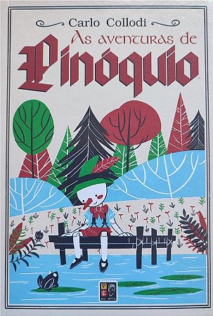 As Aventuras de Pinoquio - 13,5x20 Papel Pisa