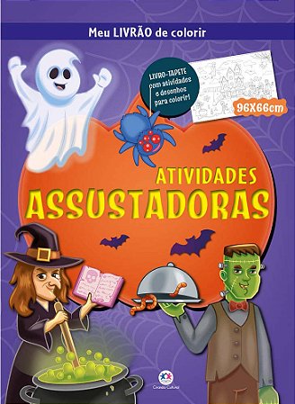 Atividades Assustadoras: Meu Livrao de Colorir