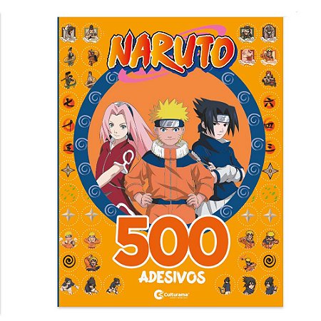 500 Adesivos Naruto