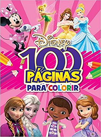 100 Paginas para Colorir - Meninas