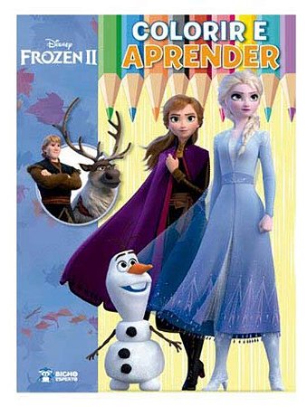 Colorir e Aprender Disney - Frozen 2