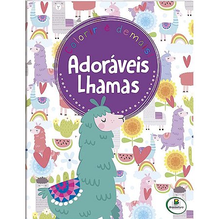 Colorir e Demais! Adoraveis Lhamas