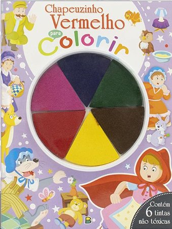Dedinhos em Acao! Chapeuzinho Vermelho para Colorir