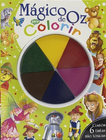 Dedinhos em Acao! Magico de Oz para Colorir