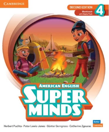 Amer Super Minds 4 Wb W/digital Pack 2ed