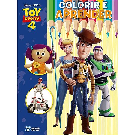 Toy Story 4 - Colorir e Aprender Disney