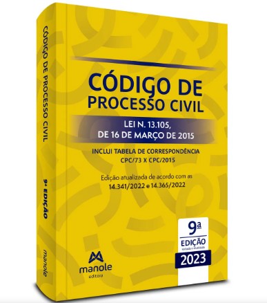 Codigo de Processo Civil: Lei N. 13.105, de 16 de Marco de 2015