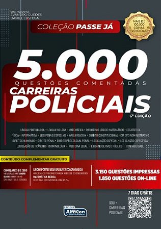5.000 Questoes Comentadas Carreiras Policiais