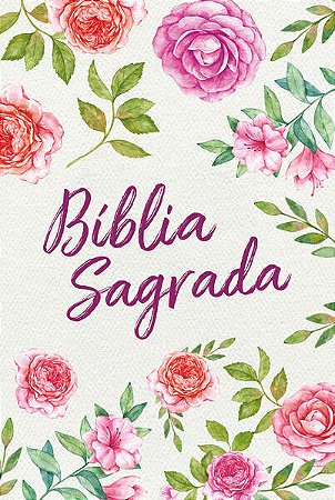 Biblia Sagrada Nvt Letra Normal: Textura Floral