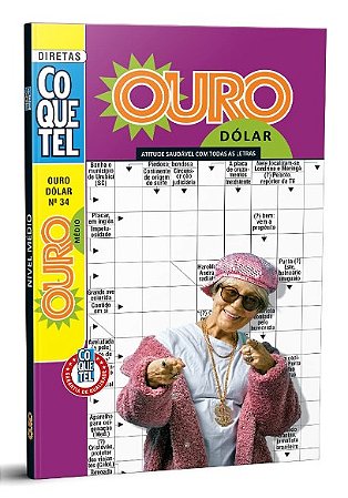 Livro Coquetel Ouro Dolar Nivel Medio - Ed 34