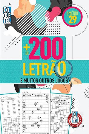 Coquetel - Mais de 200 Letrão - Nível Médio - Livro 29