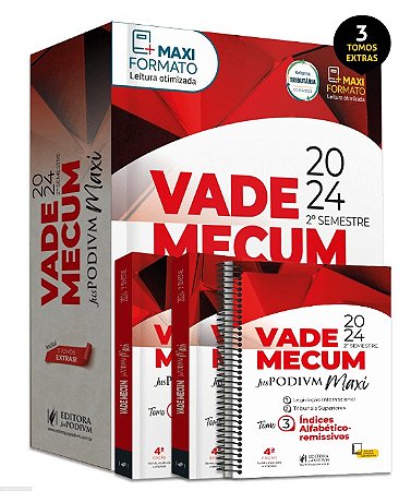 Vade Mecum Juspodivm Maxi 2024 - 2 Semestre