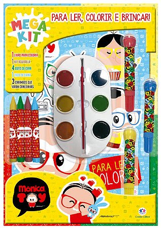 Turma da Monica - Ler, Colorir e Brincar