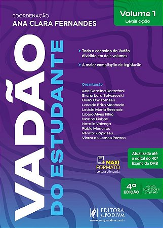 Vadao do Estudante - 40 Exame de Ordem