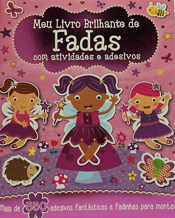 Meu Livro Brilhante: de Fadas com Atividades e Adesivos: 2