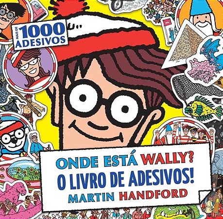 Onde Esta Wally  Livro de Adesivos