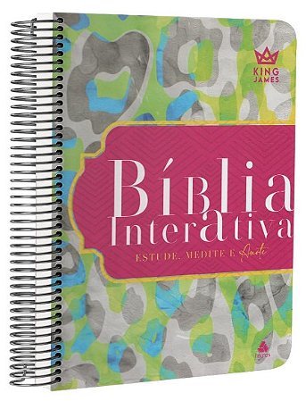 Biblia Interativa Estude, Medite e Anote - Modelo Origem - King James