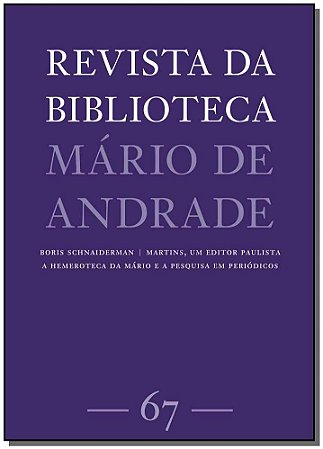 Revista da Biblioteca-mario de Andrade N.67