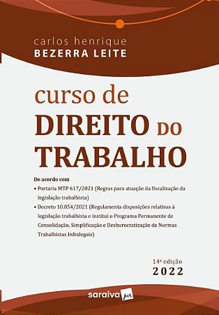 Curso de Direito do Trabalho