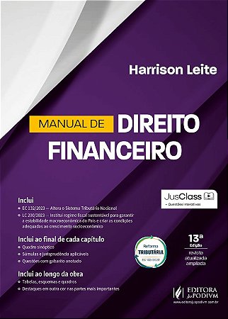 Manual de Direito Financeiro