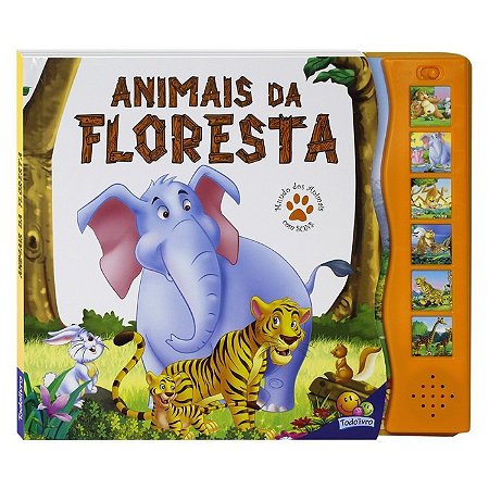 Mundo dos Animais com Sons: Animais da Floresta