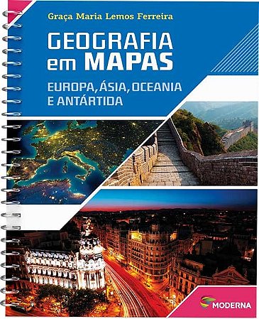 Geografia em Mapas - Europa, Asia, Oceania e Antartida